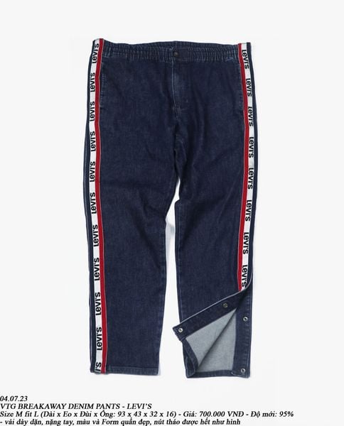  04.07.23 - VTG BREAKAWAY DENIM PANTS - LEVI'S 