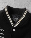  02.10.24 - VTG CROPPED LEATHER SLEEVE WOOL VARSITY JACKET - MELROSE 