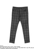  09.28.22 - VTG CHECKERED TWILL PANTS - NISSY HOMME 
