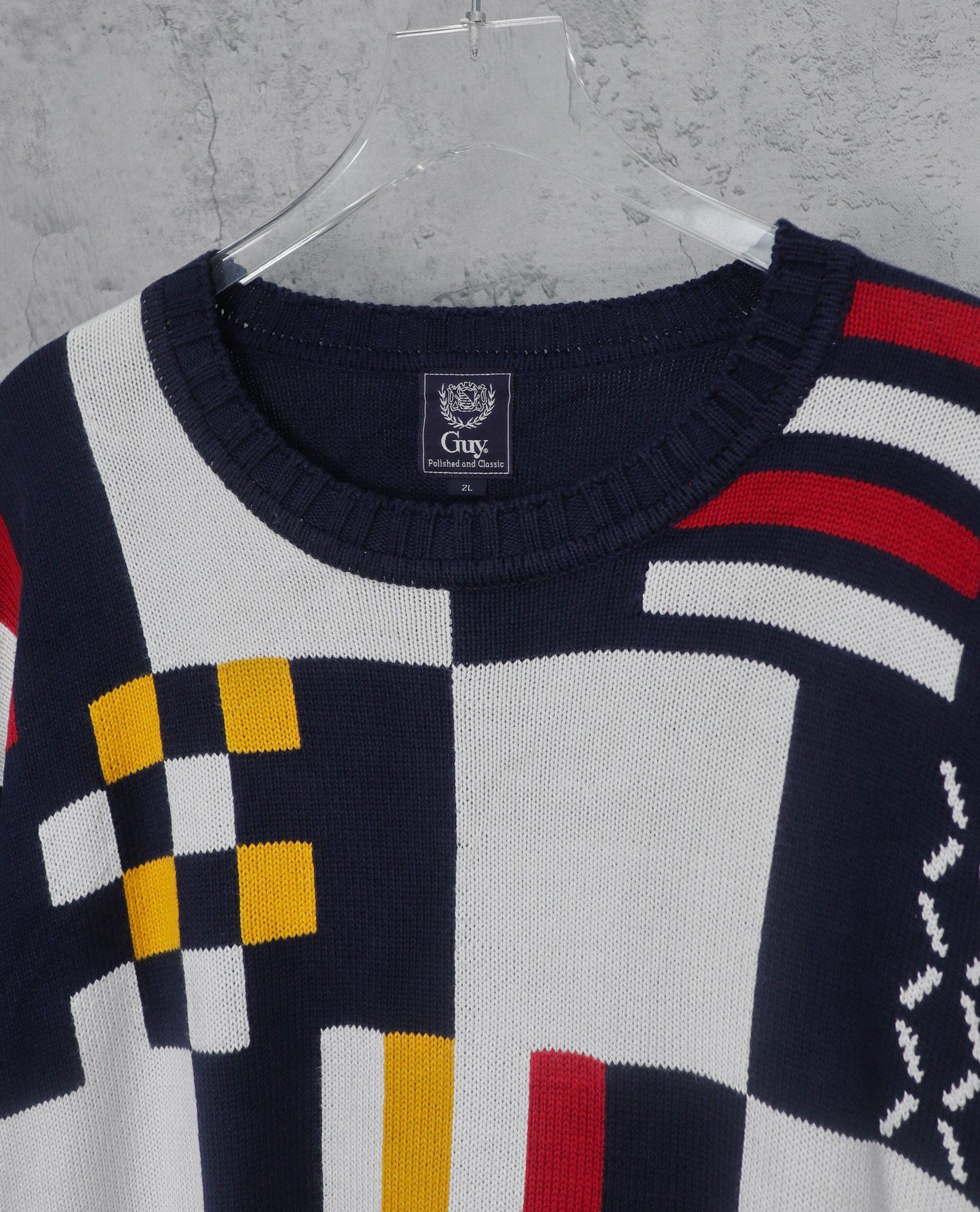  01.10.23 - VTG KNIT SWEATSHIRT - GUY 