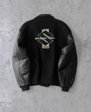  02.10.24 - VTG LEATHER SLEEVE WOOL VARSITY JACKET - ALL-STAR TEAM SUZUKI 