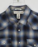  06.15.23 - VTG FLANNEL BUTTON UP SHIRT - H&M DIVIDED 