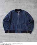  10.19.23 - VTG BOMBER DENIM JACKET - LA VIE EST UN VOYAGE 