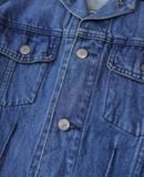  02.18.24 - VTG DENIM COAT JACKET - TRICOT COMME DES GARCONS 