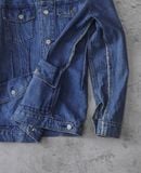  02.18.24 - VTG DENIM COAT JACKET - TRICOT COMME DES GARCONS 