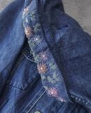  02.18.24 - VTG DENIM COAT JACKET - TRICOT COMME DES GARCONS 