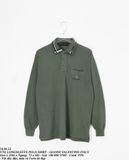  10.04.22 - VTG LONGSLEEVE POLO SHIRT - GIANNI VALENTINO ITALY 