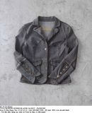  02.18.24 - VTG CROPPED DENIM BLAZER JACKET - PASSIONE 