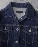  02.18.24 - VTG CROPPED DENIM JACKET - UNIQLO 