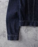  02.18.24 - VTG CROPPED DENIM JACKET - UNIQLO 