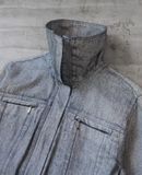  10.18.23 - VTG CROPPED  DENIM JACKET - TORGIANO 