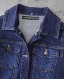  02.18.24 - VTG CROPPED DENIM JACKET - INFOR JEANS 