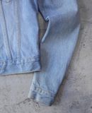  02.18.24 - VTG CROPPED DENIM JACKET - JUNCY JEANS 