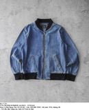  02.17.24 - VTG DENIM BOMBER JACKET - VOYAGE 