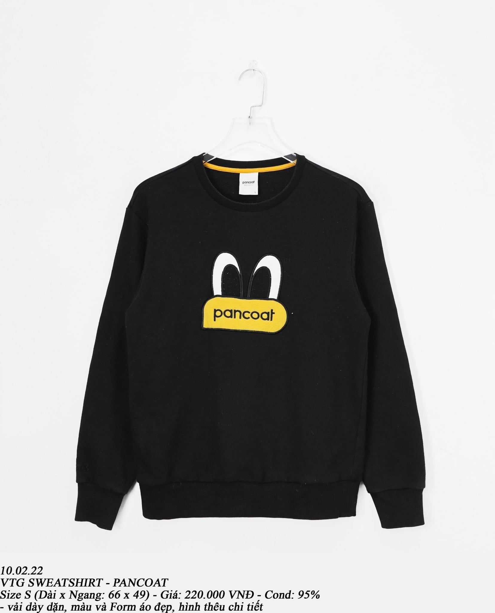  10.02.22 - VTG SWEATSHIRT - PANCOAT 