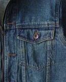  02.17.24 - VTG CROPPED DENIM JACKET - NEVER SEEN THING 
