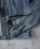  02.17.24 - VTG CROPPED DENIM JACKET - NEVER SEEN THING 