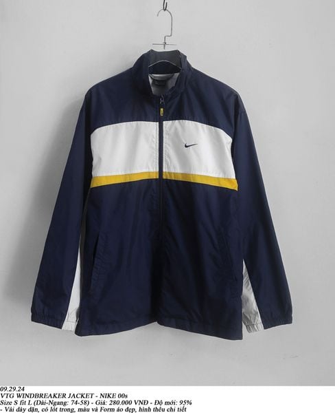  09.29.24 - VTG WINDBREAKER JACKET - NIKE 00s 