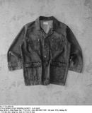  02.17.24 - VTG CHORE COAT DENIM JACKET - A FLASH 