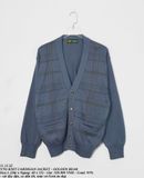  11.15.22 - VTG KNIT CARDIGAN JACKET - GOLDEN BEAR 