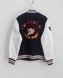  09.29.24 - VTG TWILL BASEBALL JACKET - TEENIE WEENIE 