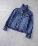  02.15.24 - VTG CROPPED DENIM JACKET - URBAN NOW 