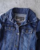  02.15.24 - VTG CROPPED DENIM JACKET - URBAN NOW 