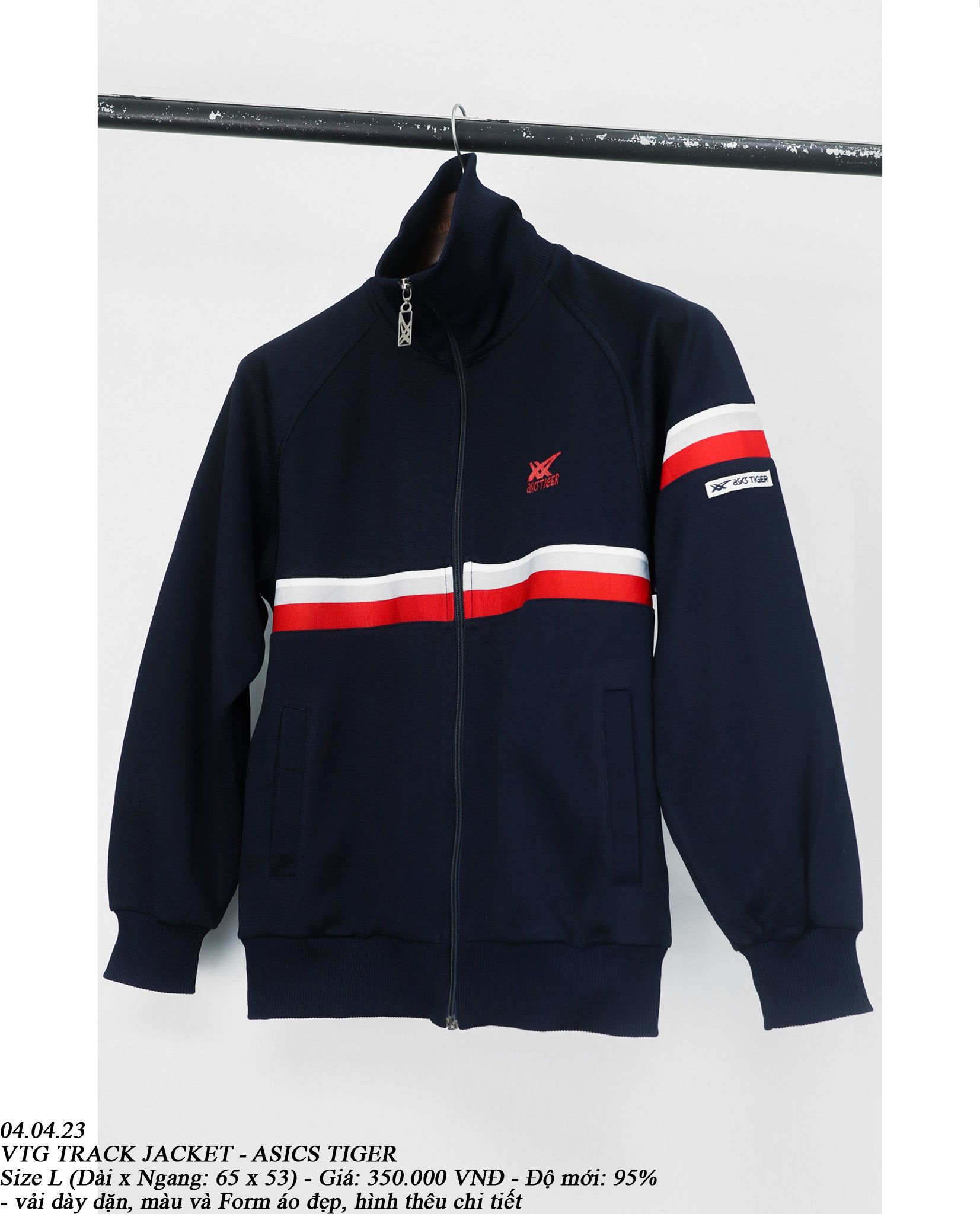 04.04.23 - VTG TRACK JACKET - ASICS TIGER – Breakdalaww