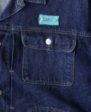  02.15.24 - VTG DENIM JACKET - ORANGE JUICE 