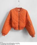  09.29.24 - VTG CROPPED PUFFER BOMBER JACKET - D.S STUDIO 