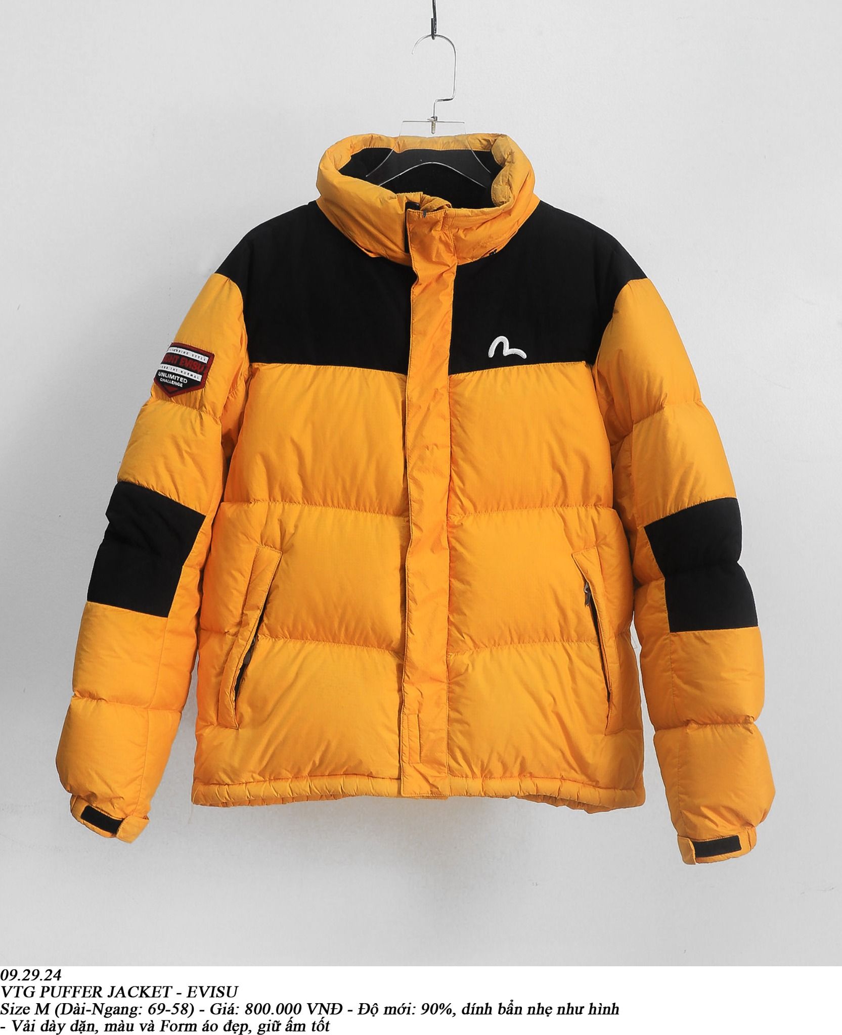  09.29.24 - VTG PUFFER JACKET - EVISU 