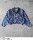  02.15.24 - VTG CROPPED DENIM JACKET 