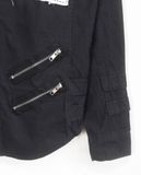  06.16.23 - VTG PUNK BUTTON UP SHIRT - SMORKY GARNISH 