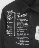  06.16.23 - VTG PUNK BUTTON UP SHIRT - SMORKY GARNISH 