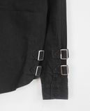  06.16.23 - VTG PUNK BUTTON UP SHIRT - SMORKY GARNISH 