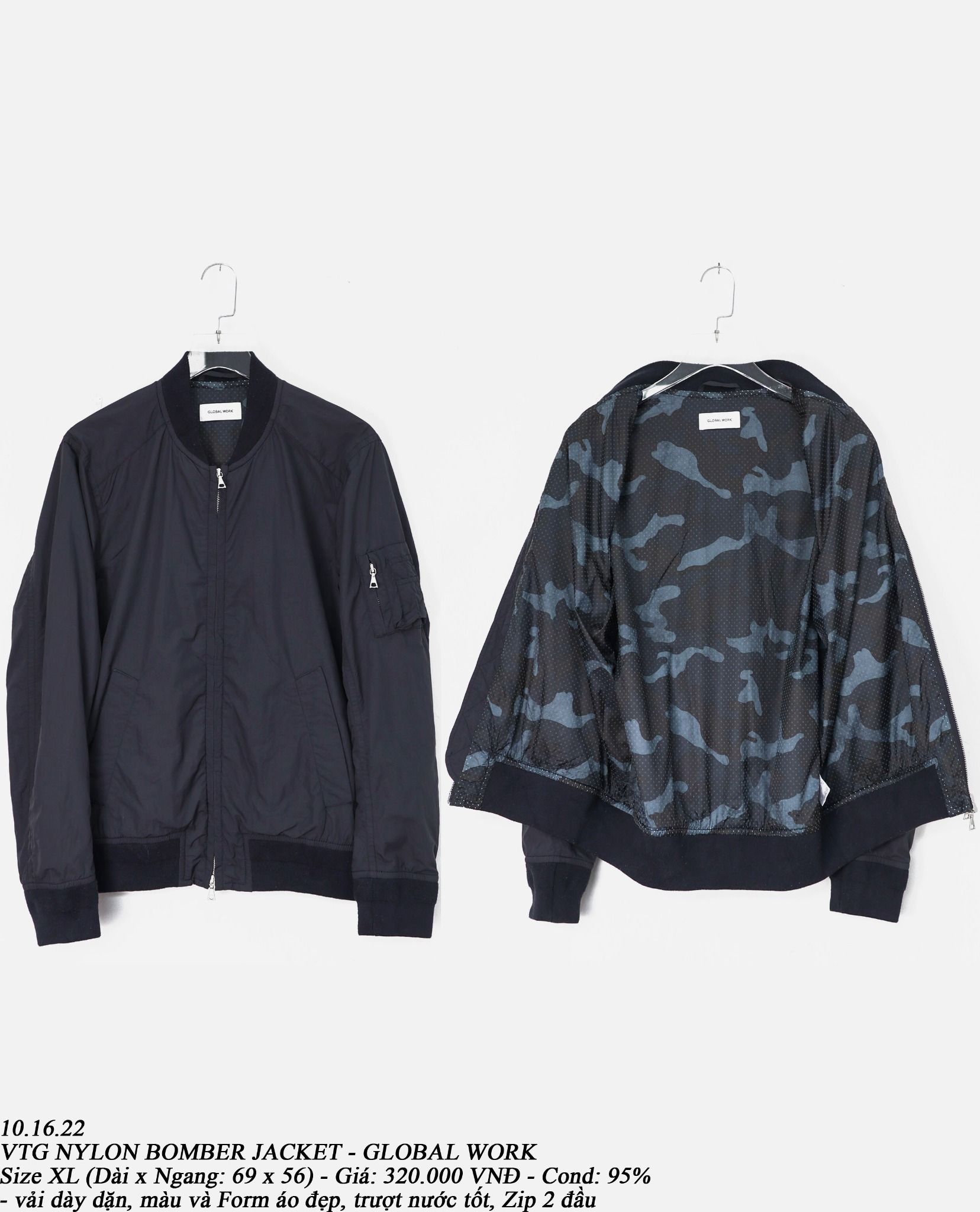 Global work deals jacket