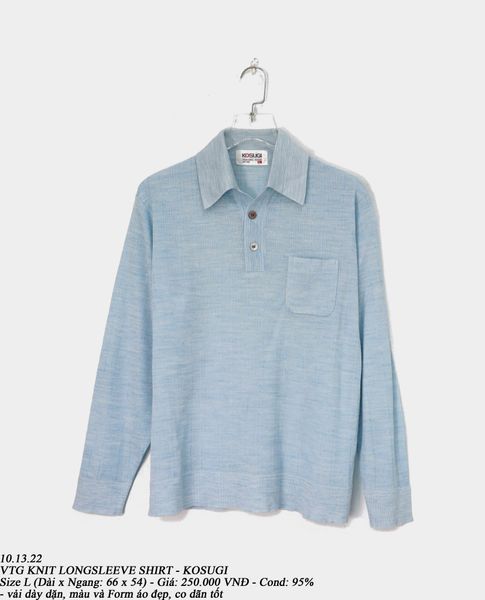  10.13.22 - VTG LONGSLEEVE SHIRT - KOSUGI 