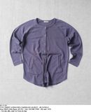  03.13.24 - VTG TERRY LONGLINE CARDIGAN JACKET - BLUCIELO 