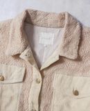  03.13.24 - VTG CROPPED FLEECE TRUCKER JACKET - EHKA SOPO 