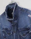 06.25.23 - VTG DENIM WORK JACKET - BLUE B 