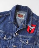  10.27.23 - VTG VEST DENIM JACKET - BIG JOHN 