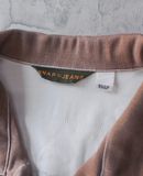  03.20.24 - VTG CROPPED SUEDE TRUCKER JACKET - SNAP & JEANS 