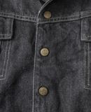  03.20.24 - VTG CROPPED DENIM TRUCKER JACKET - CECILINE 90s 