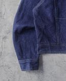  03.20.24 - VTG CROPPED DENIM TRUCKER JACKET - POP'S LAND 