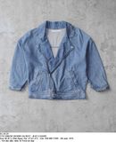  03.20.24 - VTG BIKER DENIM JACKET - RAY CASSIN 