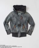  10.28.23 - VTG CROPPED DENIM JACKET - ANTGAUDE 