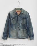  11.05.23 - VTG DENIM CHORE COAT JACKET - FUNDAMENTAL AGREEMENT LUXURY 