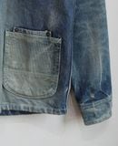  11.05.23 - VTG DENIM CHORE COAT JACKET - FUNDAMENTAL AGREEMENT LUXURY 