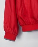  05.04.23 - VTG PULLOVER BASEBALL JACKET - RED OAK 