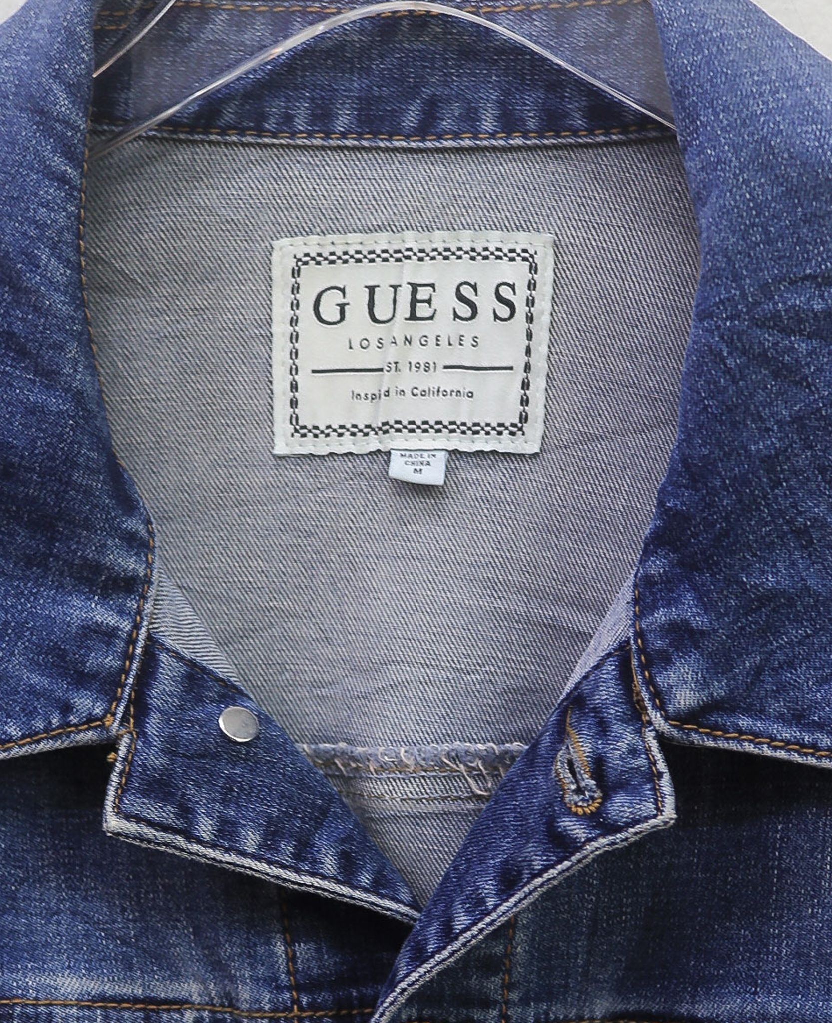  10.13.24 - VTG DENIM JACKET - GUESS LA 